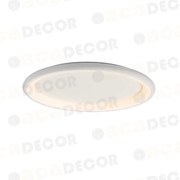 ΟΡΟΦΗΣ Φ/Σ LED 73W DIMMER CCT 5250LM ΛΕΥΚΟ ΜΕΤΑΛΛΙΚΟ D81XH8,5CM DIANA ACA BR71LEDC81WHCCT