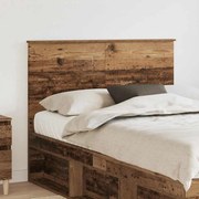 vidaXL Κεφαλάρι με κεφαλάρι Παλιό Ξύλο 120 cm Επεξεργασμένο ξύλο