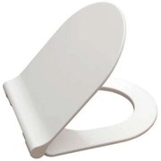 Καπάκι Λεκάνης Soft Close D Shape 02-15190 42x35cm White Estia