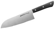 Μαχαίρι Santoku Harakiri SHR-0095B 17,5cm Black Samura Ατσάλι,Πλαστικό