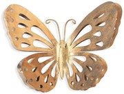 Διακοσμητικό τοίχου Butterfly Megapap μεταλλικό χρυσό 29x32εκ. GP052-0098-GP052-0098-Χρυσό GP052-0098