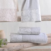 Πετσέτες Μπάνιου (Σετ 3τμχ) Rythmos Amara Grey 470gsm Γκρι ΣΥΣΚΕΥΑΣΙΑ ΚΟΥΤΙ