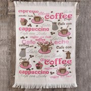 Ποτηρόπανο Cappuccino Multi Ρυθμός 40x60cm 100% Βαμβάκι