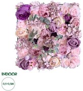 Τεχνητό Διακοσμητικό Πάνελ-Κάθετος Κήπος Αμβροσία Artificial Garden AMBROSIA 20265 Globostar-20265-Ροζ 20265