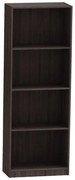 Βιβλιοθήκη Presley σε ανθρακί-wenge απόχρωση 60x30x167εκ Υλικό: CLIPBOARD WITH MELAMINE 248-000009