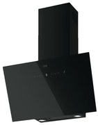 Franke AQ SENSE FVAS A80 BK Μαύρο Κρύσταλλο Επιτοίχια Καμινάδα 80cm