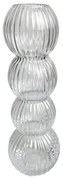 Βάζο 00.03.32501 Φ15x42cm Clear Glass
