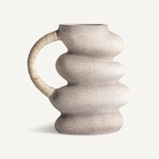 Βάζο Geko - Μπεζ Ρητίνη W31 x D10 x H34 cm VICAL