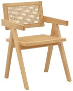 Καρέκλα - Πολυθρόνα Winslow φυσικό rubberwood 52x59x79εκ 52x59x79 εκ.