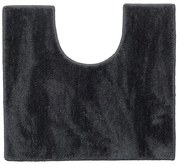 Πατάκι Λεκάνης Μπάνιου Πολυεστερικό 45x50cm Sealskin Doux Dark Grey 800116