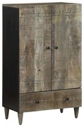 Highboard 60x33x110 cm μασίφ ξύλο Mango 4017822