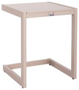 Τραπεζάκι Ξαπλώστρας BELLING C6274.04 Αλουμίνιο Σαμπανί χρώμα 42x43x53Υεκ. 42x43x53 εκ.