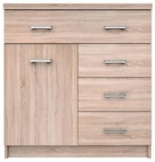 Top Mix Κομότα 80x33x85cm Sonoma - TO-TOP1D4S - TO-TOP1D4S