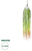 GloboStar® Artificial Garden HANGING GRASS 20815 Τεχνητό Διακοσμητικό Κρεμαστό Φυτό Grass Μ18 x Π4 x Υ81cm