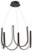 Κρεμαστό Φωτιστικό Οροφής LED Μαύρο Globus 4271500 Viokef-4271500-Μαύρο 4271500