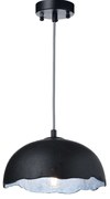 Φωτιστικό Οροφής Από Πηλό V3729251PBS Black &amp; Silver Clay