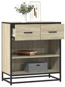 Συρταριέρα Sonoma Δρυς 68x35x76 εκ. Επεξεργασμένο Ξύλο - Καφέ
