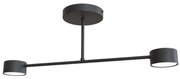 Κρεμαστό Φωτιστικό Οροφής 8W 2xGX53 HALO Emibig-1355/2-Μαύρο 1355/2