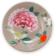 ΠΙΑΤΑΚΙ ΣΕΡΒΙΡΙΣΜΑΤΟΣ Δ12cm PIP STUDIO - BLUSHING BIRDS 51001209 (ΧΑΚΙ)