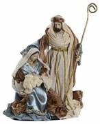 Χριστουγεννιάτικο Βηθλεέμ DKD Home Decor Μπλε Χρυσό 48 x 28 x 90 cm