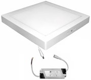 Φωτιστικό PL Οροφής LED 24W SMD Τετράγωνο 6300K 21-02532000 Lumen-21-02532000-Λευκό 21-02532000