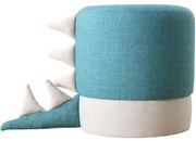 Σκαμπό Παιδικό Moouv 209FLF1329 Φ37x38cm Blue-White