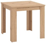 Τραπέζι Τραπεζαρίας DT Artisan Oak 80x80x75 εκ.