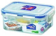 Δοχείο Φαγητού HPL806 13.5x10.2x5.2cm 350ml Clear-Blue Lock &amp; Lock Polypropylene