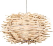 Φωτιστικό Οροφής Minorca 01730 Φ35x23cm 1xE27 Beige GloboStar