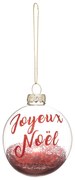 Στολίδι Χριστουγεννιάτικο (Φ7) A-S Glass Joyeux Noel 184575