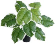 Τεχνητό Φυτό Hosta 20931 Φ60x55cm Green-White GloboStar Polyethylene,Fabric