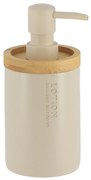 Δοχείο Κρεμοσάπουνου 280ml (Φ7.5x17) T-D Beige/Bamboo 62101161