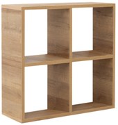 Βιβλιοθήκη Cube Megapap από μελαμίνη χρώμα pine oak 60x23x60εκ.-GP022-0005,4