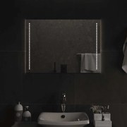 vidaXL Καθρέφτης Μπάνιου με LED 70x50 εκ.
