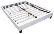 Υπόστρωμα-Κρεβάτι Wilton (Για Στρώμα 160x200cm) Ε2015,2L 167x211x29cm Pu K/D White Διπλό Ξύλο,Ύφασμα