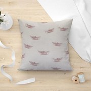 Μαξιλαροθήκη Paper Boat 301 Pink 45x45 - Lino Home