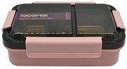Δοχείο Φαγητού 2 Θέσεων 818846 850ml Pink Ankor Steel,Plastic