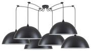 SE21-BL-B10-BL6-MS50 ADEPT PENDANT Black Metal Pendant+ HOMELIGHTING 77-8722