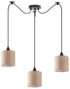 SE21-BL-B10-BL3-SH3 ADEPT PENDANT Brown Shaade Pendant+