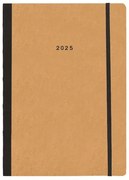 Next ημερολόγιο 2025 Natural εβδομαδιαίο flexi μουσταρδί με λάστιχο 14x21εκ. τμχ.