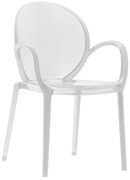 Πολυθρόνα Flair pakoworld PC διαφανές