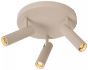 Φωτιστικό Οροφής Lucide 22974-13-41 GRADO Τοπέ (Taupe)