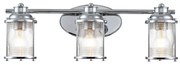 Απλίκα Φωτιστικό Μπάνιου 3xE27 IP44 Ashland Bay Quintiesse Elstead Lighting-QN-ASHLANDBAY3-PC-BATH-Χρώμιο QN-ASHLANDBAY3-PC-BATH