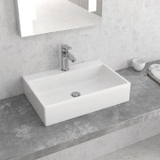 Νιπτήρας Επικαθήμενος LT 2082 51,5x36x12cm White Karag Πορσελάνη
