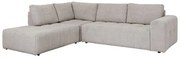 Γωνιακός Καναπές Carmen Fylliana Αριστερή Γωνία Silver 304x242x89 εκ. 304x242x89 εκ.