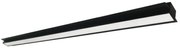 Γραμμικό Φωτιστικό Χωνευτό Viokef Sasa 3917-04114-3-B-P-N L1140 3000K Μαύρο Ματ