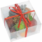 Κουτί με Χριστουγεννιάτικα Υλικά Διακόσμησης 236893