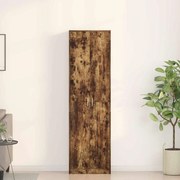 vidaXL Ντουλάπι Καπνιστή δρυς 55 x 25 x 189 εκ. Επεξεργασμένο ξύλο