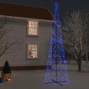 vidaXL Χριστουγεννιάτικο Δέντρο Κώνος 3000 LED Μπλε 230 x 800 εκ.