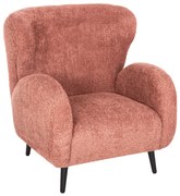 Intrahome ΠΟΛΥΘΡΟΝΑ ΜΠΕΡΖΕΡΑ KRYLY .02 ΡΟΖ ΜΠΟΥΚΛΕ-ΜΑΥΡΑ ΞΥΛΙΝΑ ΠΟΔΙΑ 83x87x89Υεκ intraho-1636793